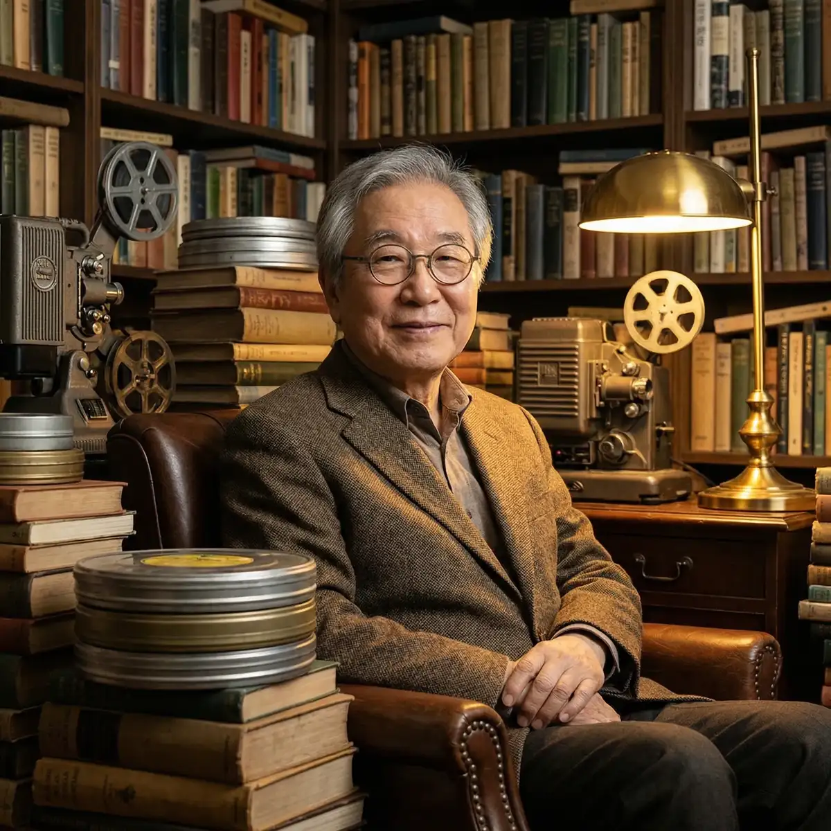亚洲伦理片库馆长肖像 - 无限臀山 研究学者